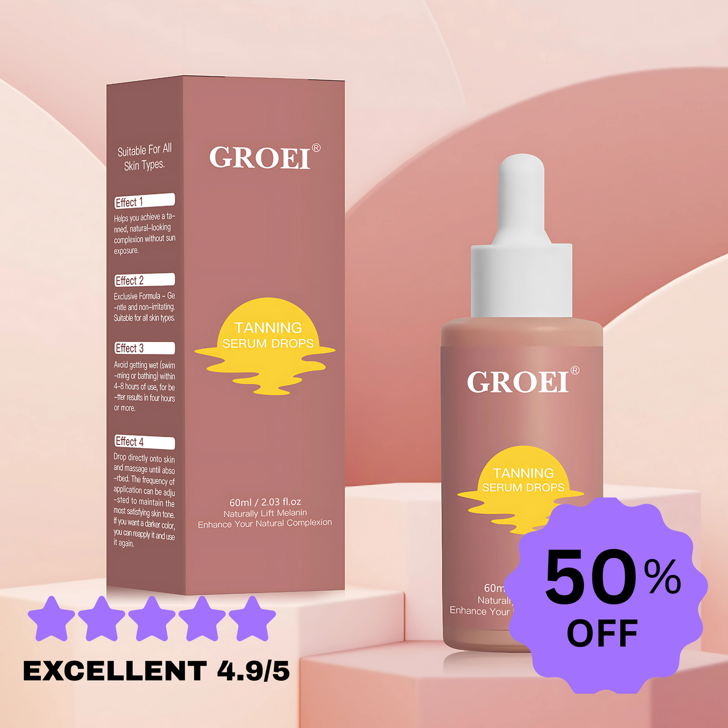 Sunbath Sun-Free Beauty Black Liquid – Tiefenfeuchtigkeitsspendende und hautpflegende Formel (60 ml)Black Liquid Moisturizing