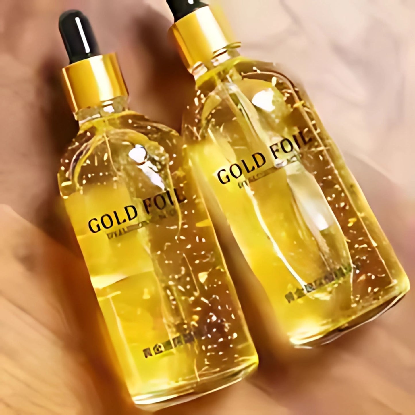 Straffendes & Lifting-Serum – Goldflüssigkeit, Ginseng & Cordyceps-Essenz (100 ml)