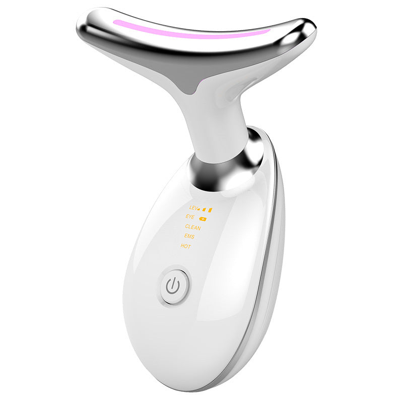 EMS Thermal Neck Lifting & Tightening Massager – Mikrostrom-Faltenentferner mit LED-Photonentherapie