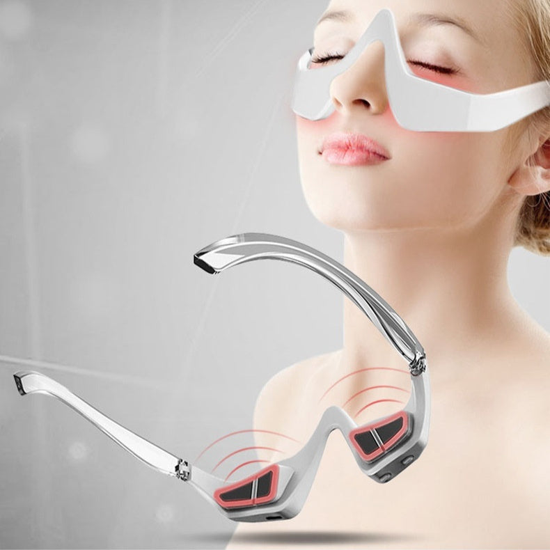 Kabelloses Rotlichttherapie-Augenmassagegerät – Heiße Kompresse für die Augengesundheit