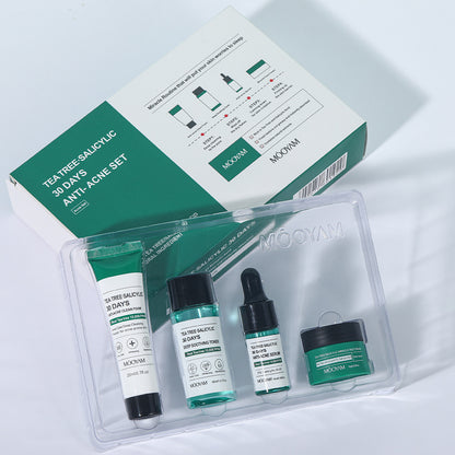 Tea Tree Acne Treatment Set – Deep Cleansing & Pore Refining Skin Care Kit