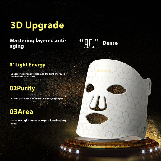 7-Farben-LED-Photonentherapie-Maske – Hautverjüngung &amp; Anti-Aging