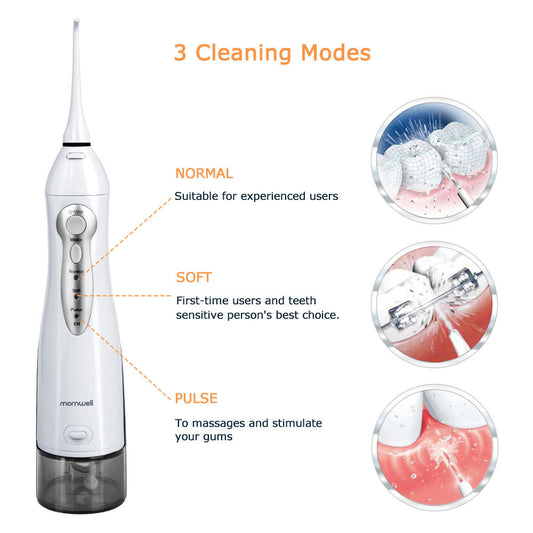 Portable Electric Flushing Device – Deep Cleaning, USB Rechargeable, 3 Modes