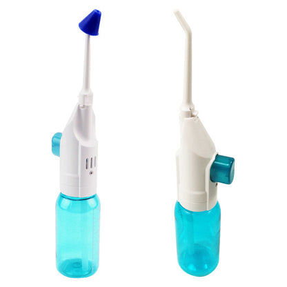 Portable High-Pressure Oral Irrigator – Manual Water Flosser for Deep Teeth Cleaning