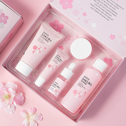 Feuchtigkeitsspendendes Gesichtscreme-Hautpflegeset – 5-teiliges Set