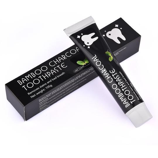 Natural Teeth Whitening Toothpaste – Activated Bamboo Charcoal (105g)