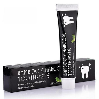 Natural Teeth Whitening Toothpaste – Activated Bamboo Charcoal (105g)
