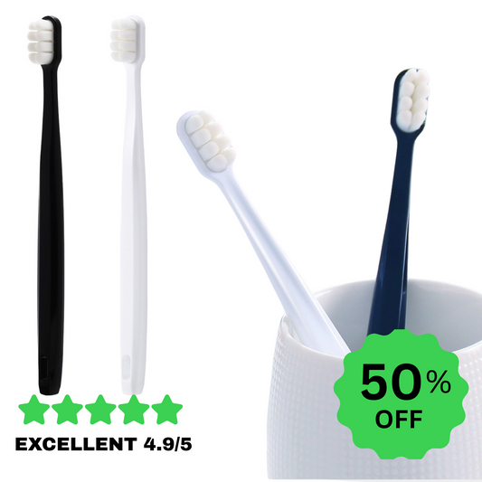 Ultra-Soft Eco-Friendly Toothbrush | Deep Cleaning Manual Brush for Adults & Kids