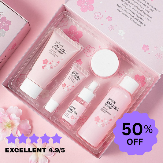 Feuchtigkeitsspendendes Gesichtscreme-Hautpflegeset – 5-teiliges Set