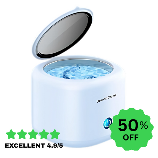 Mini Ultrasonic Denture Cleaner – Portable Tooth Socket Washing Machine