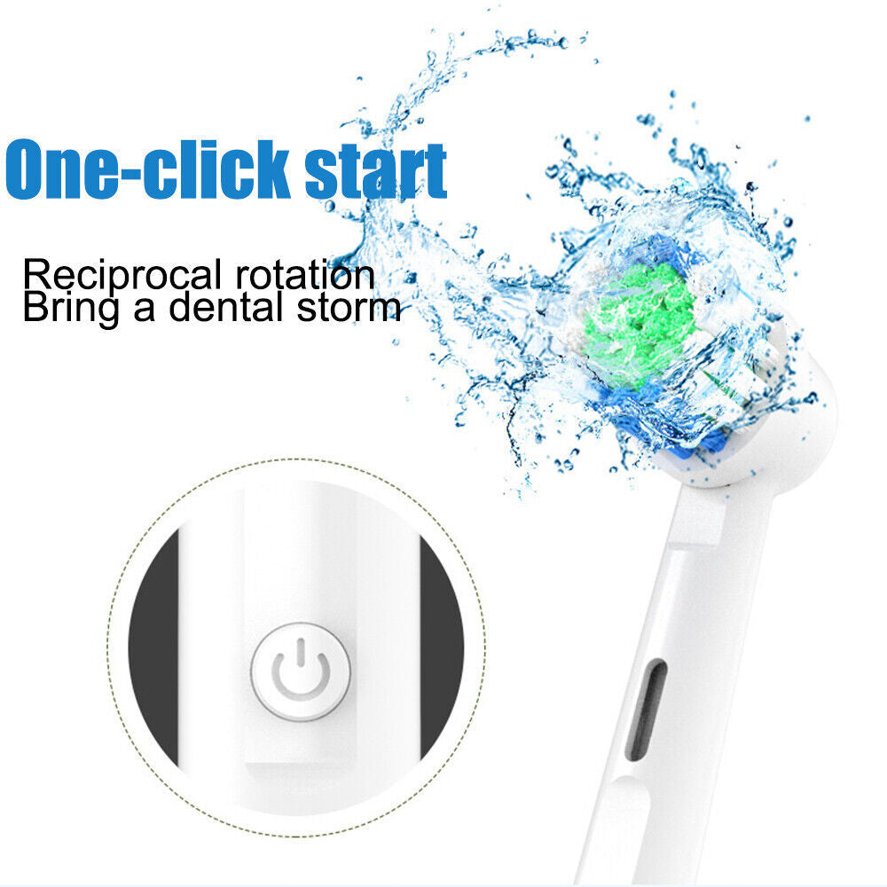 Smart Electric Toothbrush – Rechargeable, Rotating Brush, 5 Modes & Timer