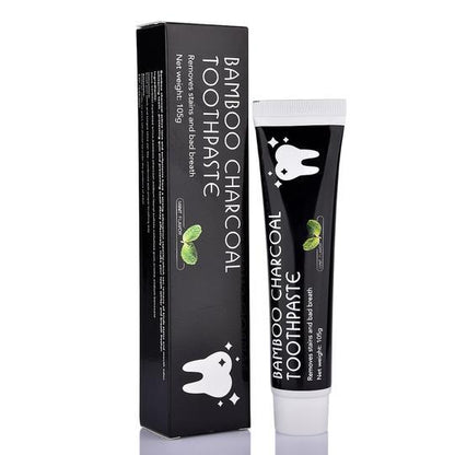 Natural Teeth Whitening Toothpaste – Activated Bamboo Charcoal (105g)
