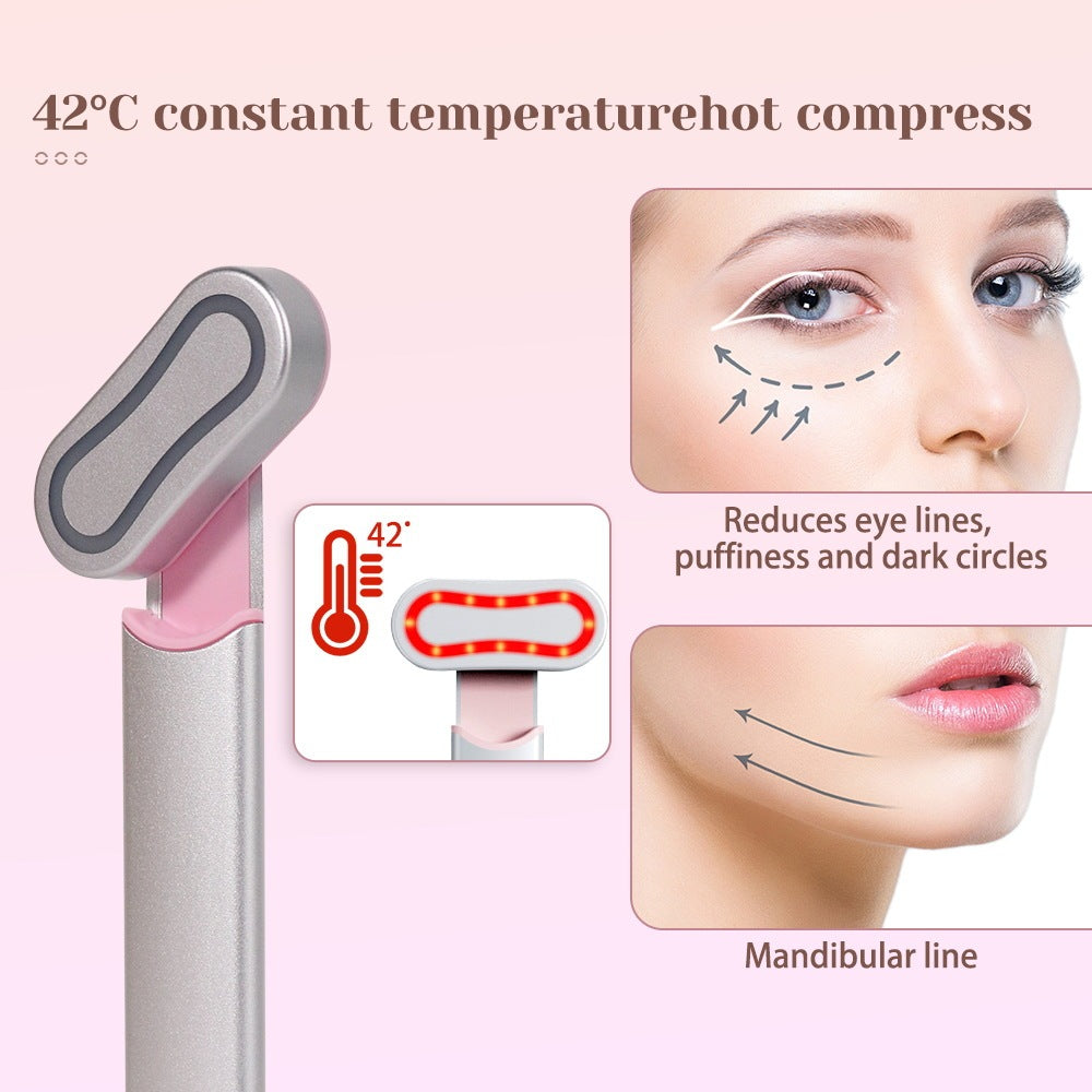 Eye Beauty EMS-Heiz- und Vibrationsmassagegerät – Anti-Aging- und Augenringbehandlung