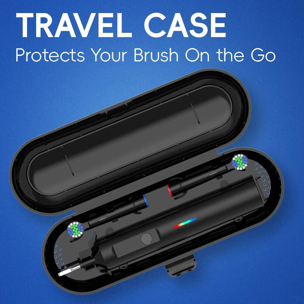 Smart Electric Toothbrush – Rechargeable, Rotating Brush, 5 Modes & Timer