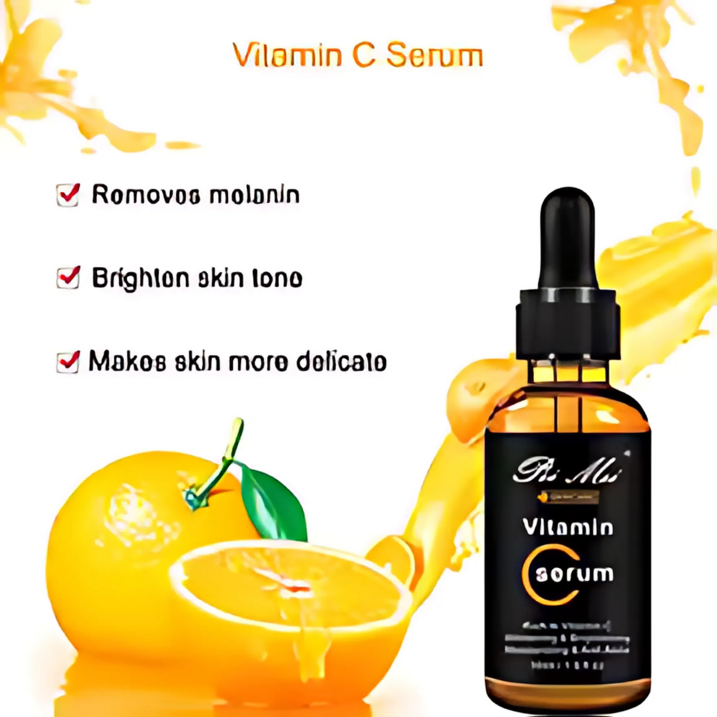Vitamin C &amp; Vitamin E Serum – Aufhellende &amp; Anti-Aging-Formel | 30 ml