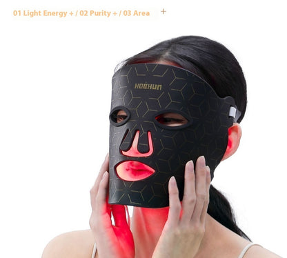 7-Farben-LED-Photonentherapie-Maske – Hautverjüngung &amp; Anti-Aging