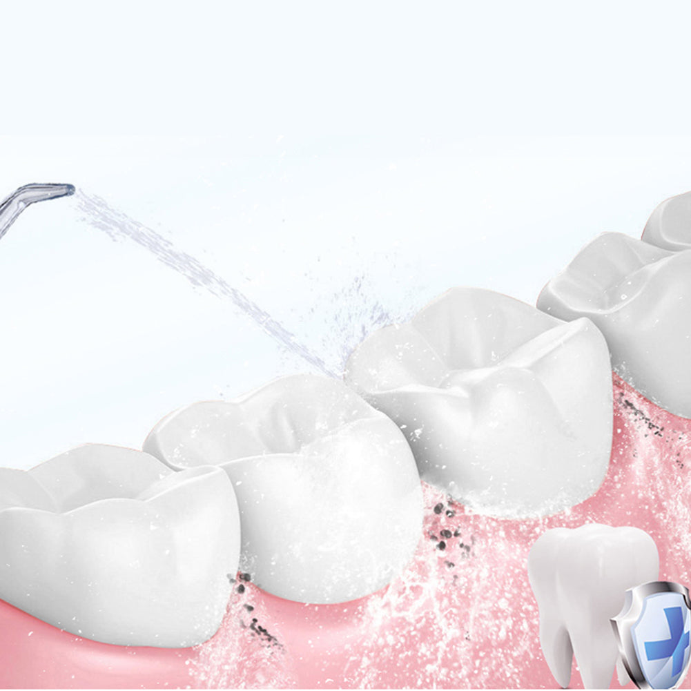 Portable High-Pressure Oral Irrigator – Manual Water Flosser for Deep Teeth Cleaning