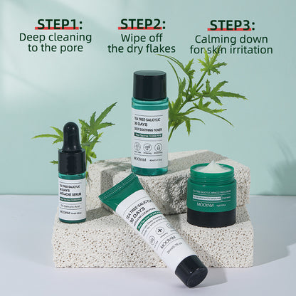 Tea Tree Acne Treatment Set – Deep Cleansing & Pore Refining Skin Care Kit