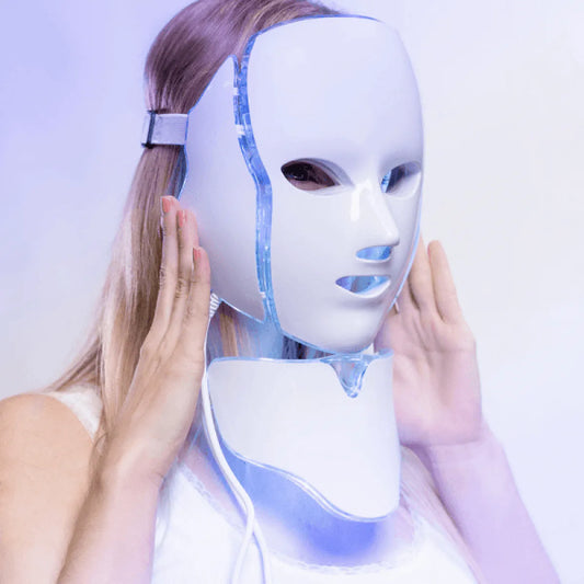 LED-Lichttherapiemaske – 7-Farben-Photonen-Schönheitsinstrument zur Hautverjüngung
